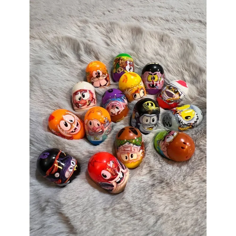 Vintage Mighty Beanz Collection Lot‎ of 15 Character Beans Collectible Toys